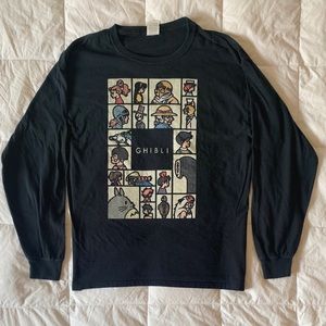 Ghibli Long Sleeve Graphic T-shirt